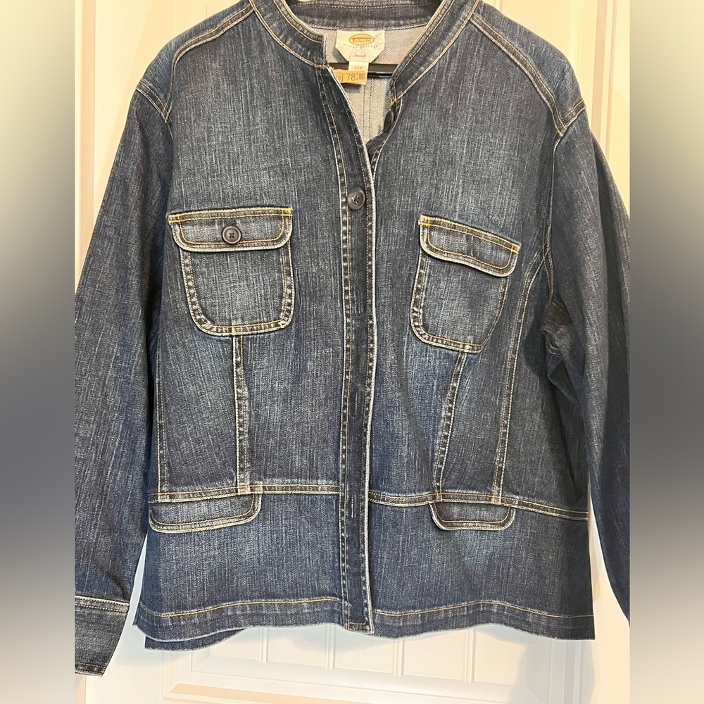 Talbots jean jacket